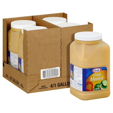 Kraft Kraft Honey Mustard Dressing 1 gal. Jug, PK4 10021000705242